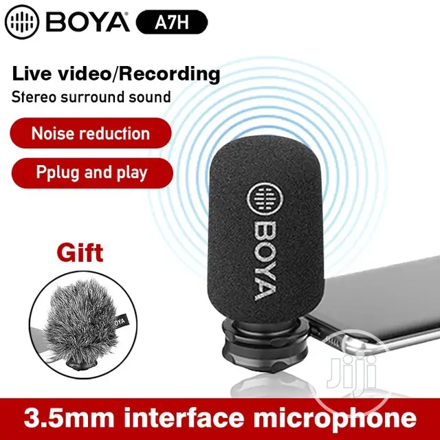 Video Vlogging Recording Microphone For iPhone Samsung