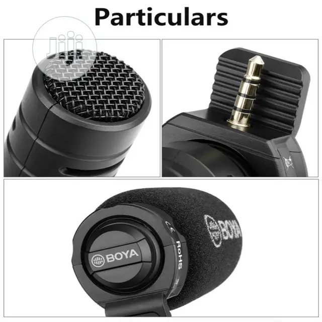Video Vlogging Recording Microphone For iPhone Samsung