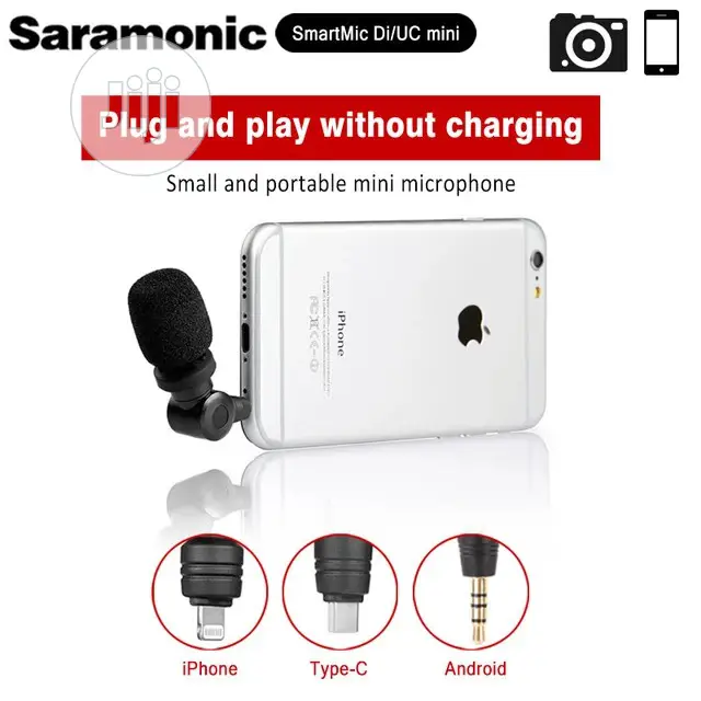 Smartmic Di /UC Mini Flexible Condenser Microphone Lightning