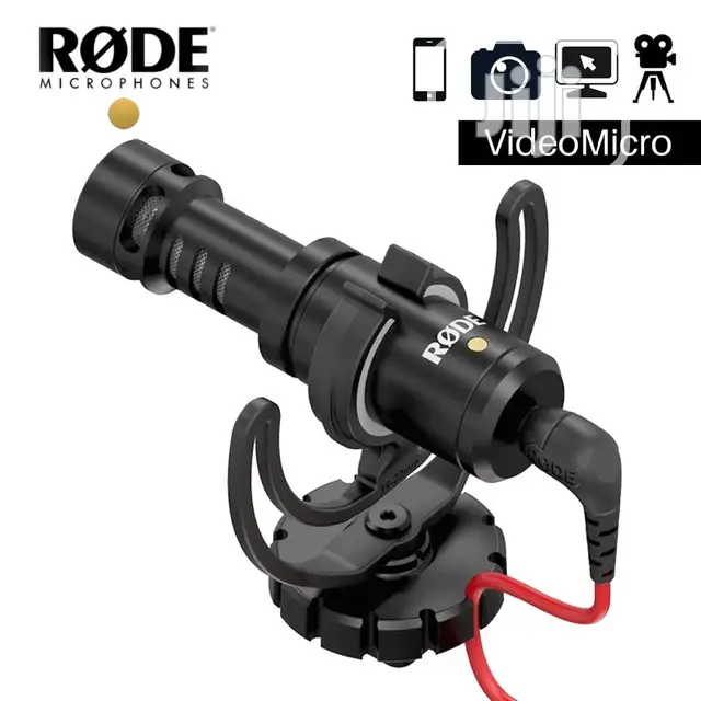 Original Rode Videomicro on-Camera Microphone Vlog Video