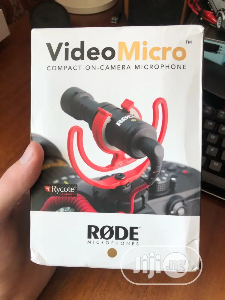 Original Rode Videomicro on-Camera Microphone Vlog Video