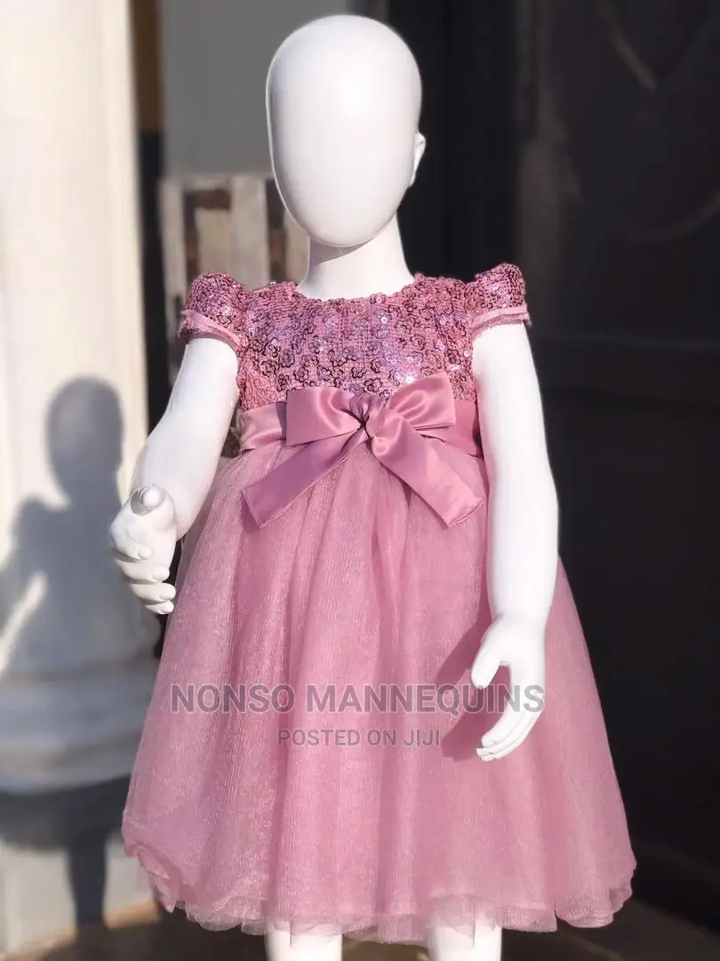 Glossy White Faceless Unisex Kids Mannequins