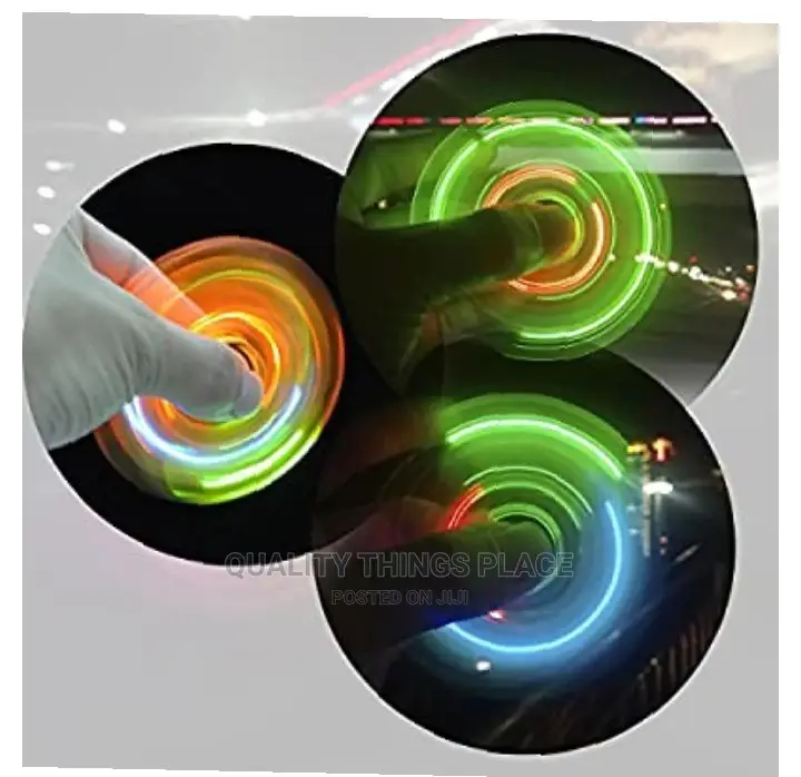 Fidget Spinner With Changeable Light