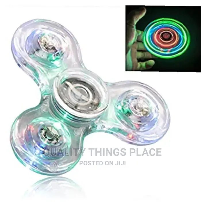 Fidget Spinner With Changeable Light