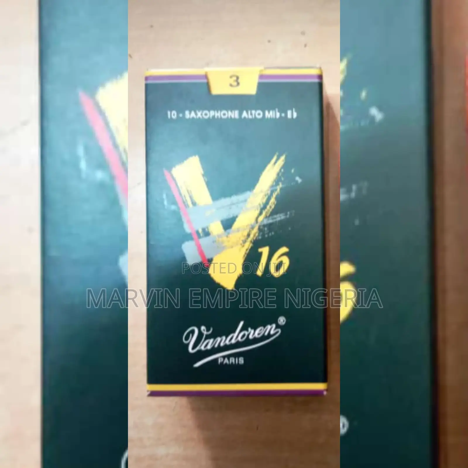 Vandoren Reeds Alto Saxophone (Box of 10)