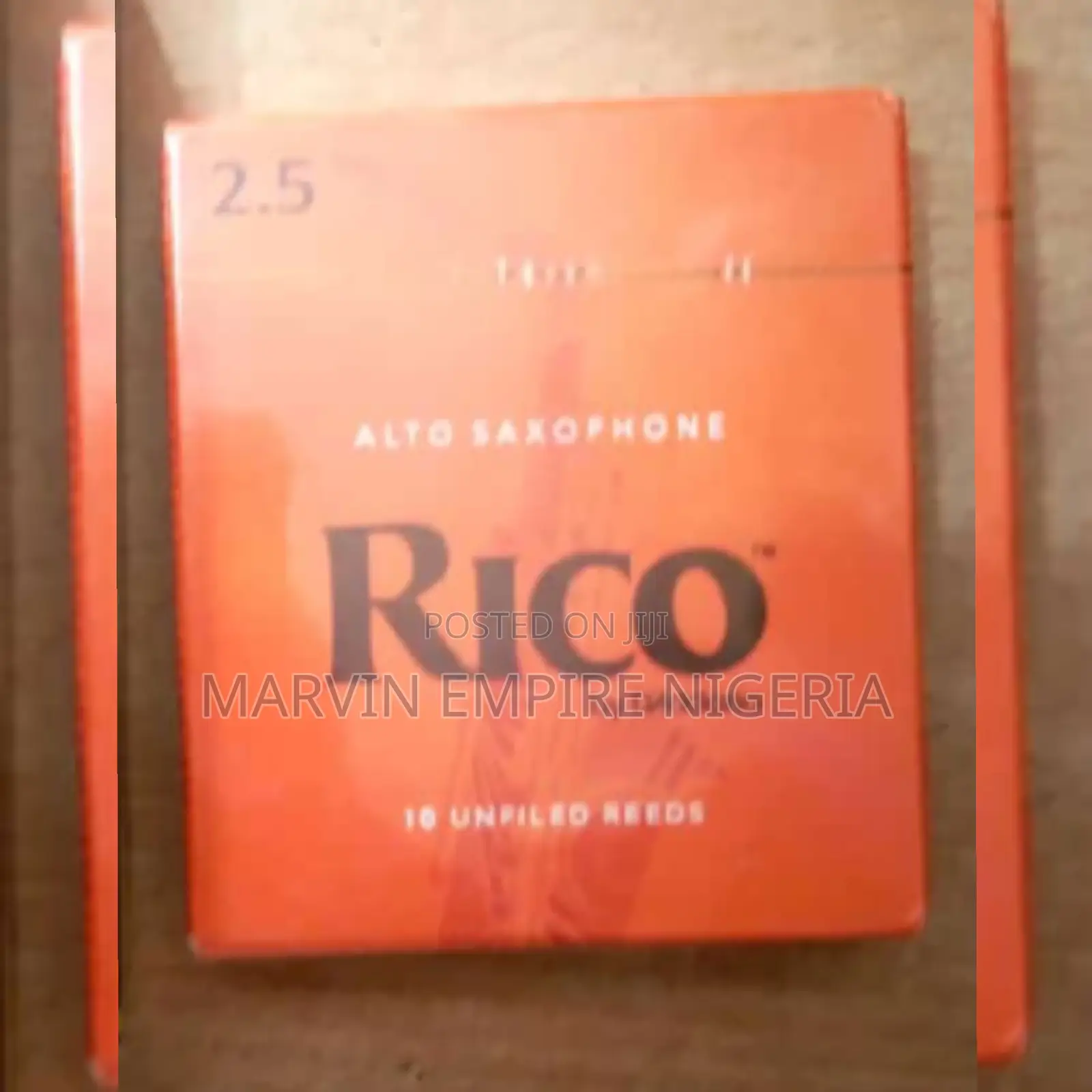 Rico 10 Unfiled Strength Alto Sax Classic High-Quality Reeds