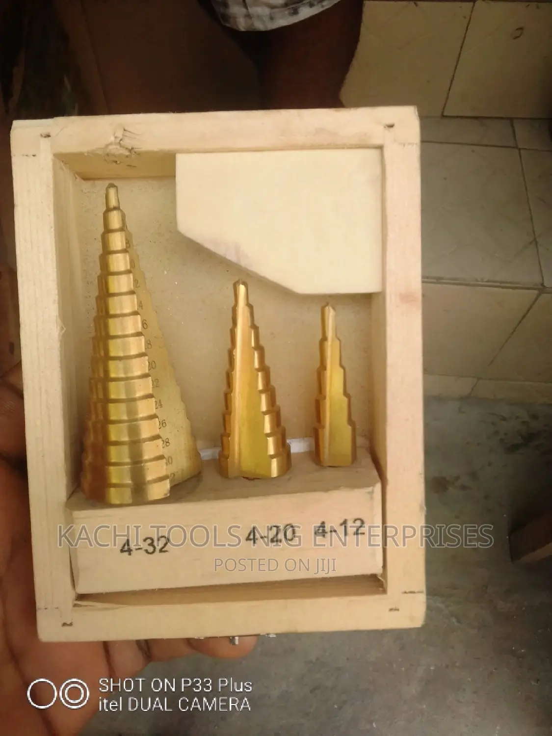 Set of Steps Drilling Bitt