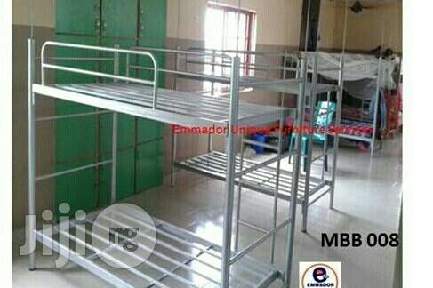 Hostel Metal Bunk Bed With Mosquito Net Holder. MBB 008
