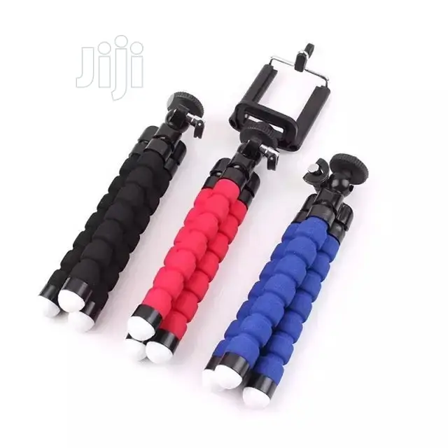 Mobile Phone Holder Flexible Octopus Tripod