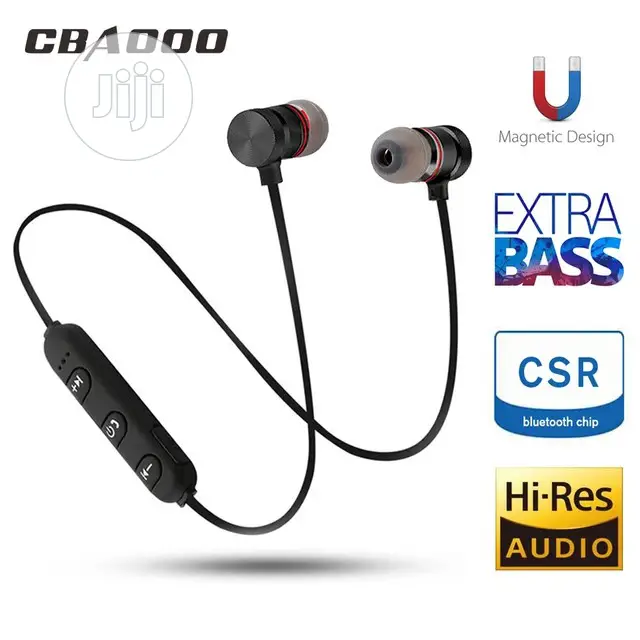 C40W Bluetooth Earphone Sport Handsfree Wireless Earphones