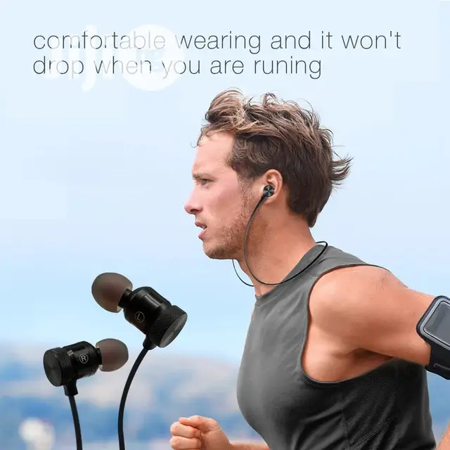 C40W Bluetooth Earphone Sport Handsfree Wireless Earphones