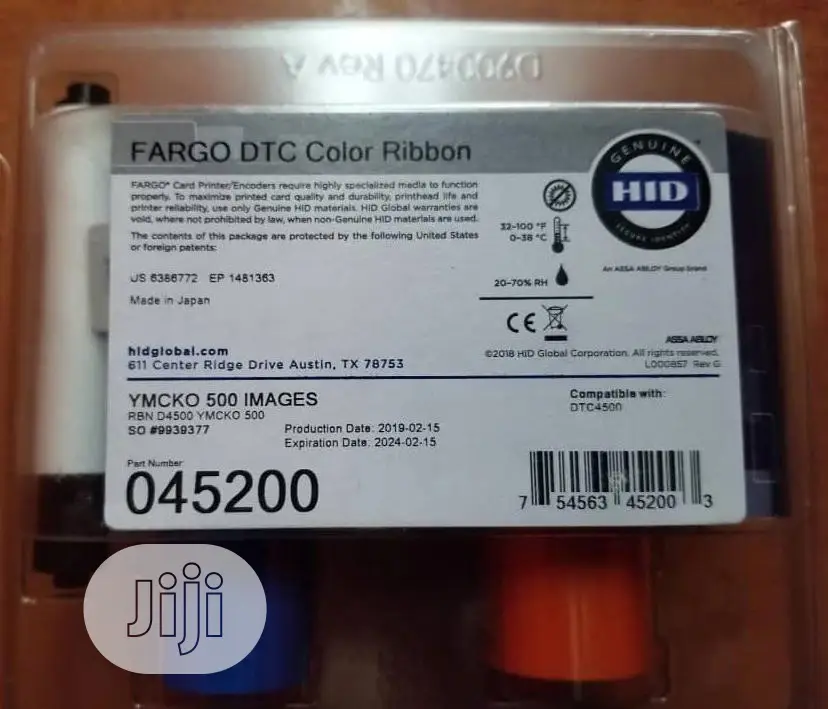 Fargo 4500e Ribbon