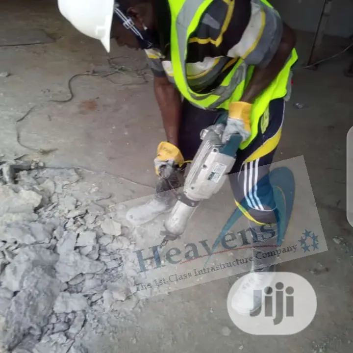 Demolition Contractor Concrete Breaking Jobs in Nigeria -Heaviduty LTD