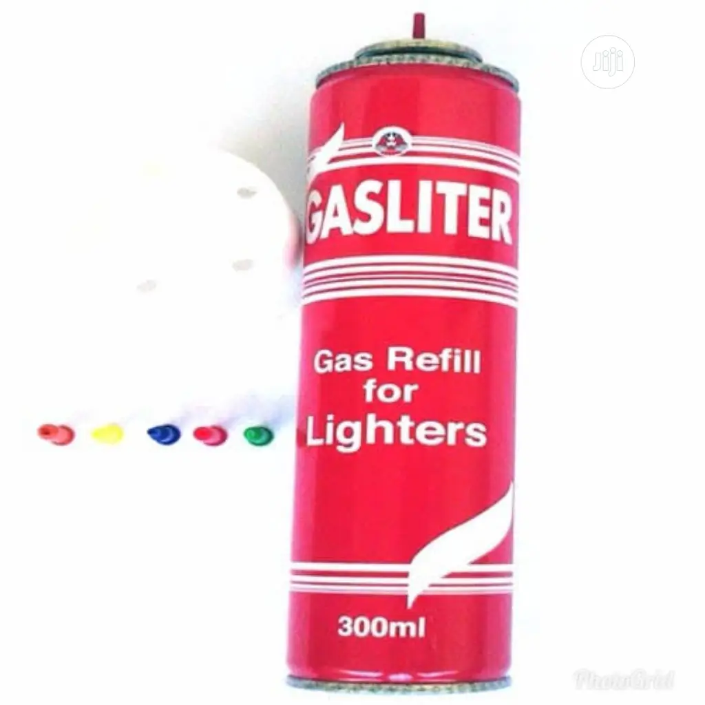 Gasliter Refill Gas For Lighters - 300ml 24 Bottles