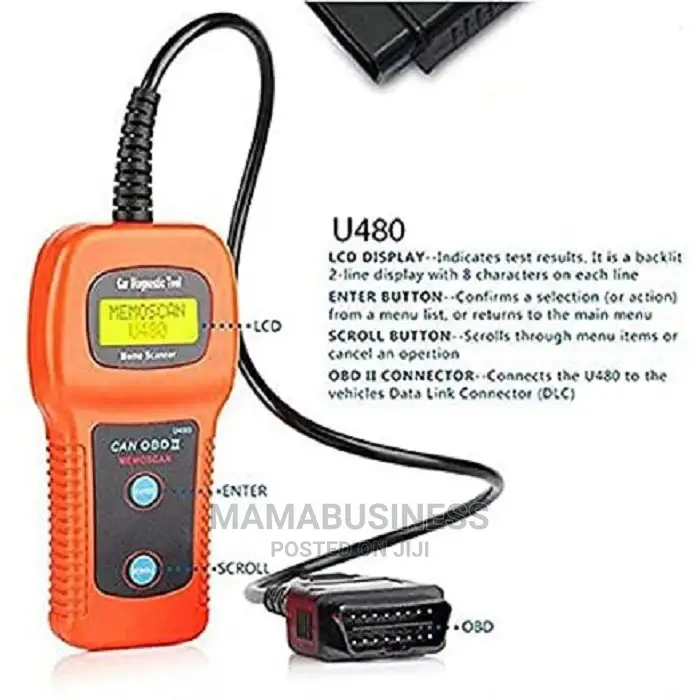 U480 OBD2 Diagnostic Car Scanner