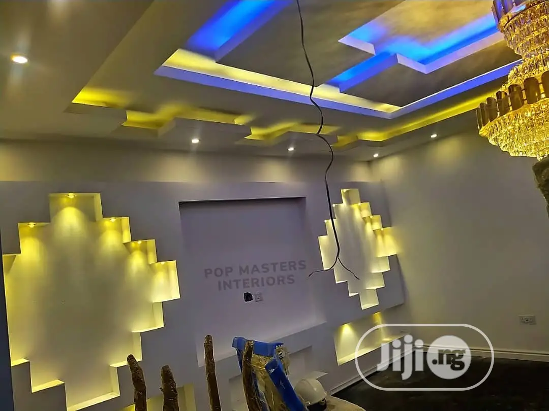 3d Panel Pop Ceiling House Painting