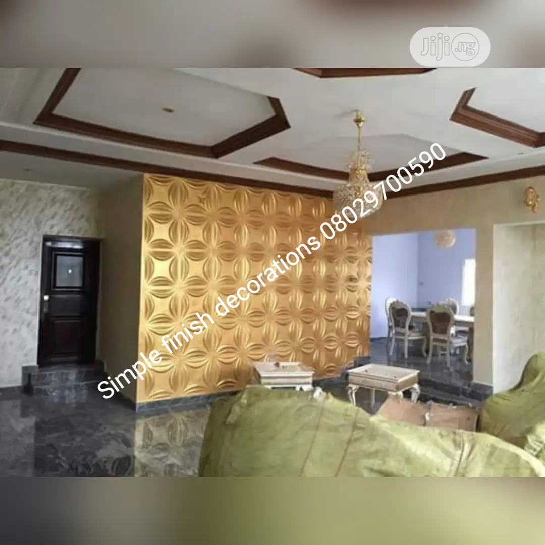 3d Panel Pop Ceiling House Painting