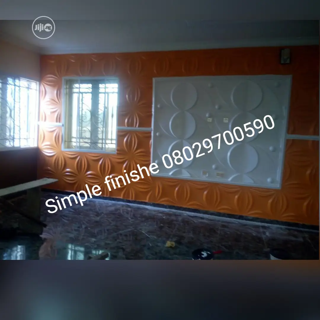 3d Panel Pop Ceiling House Painting