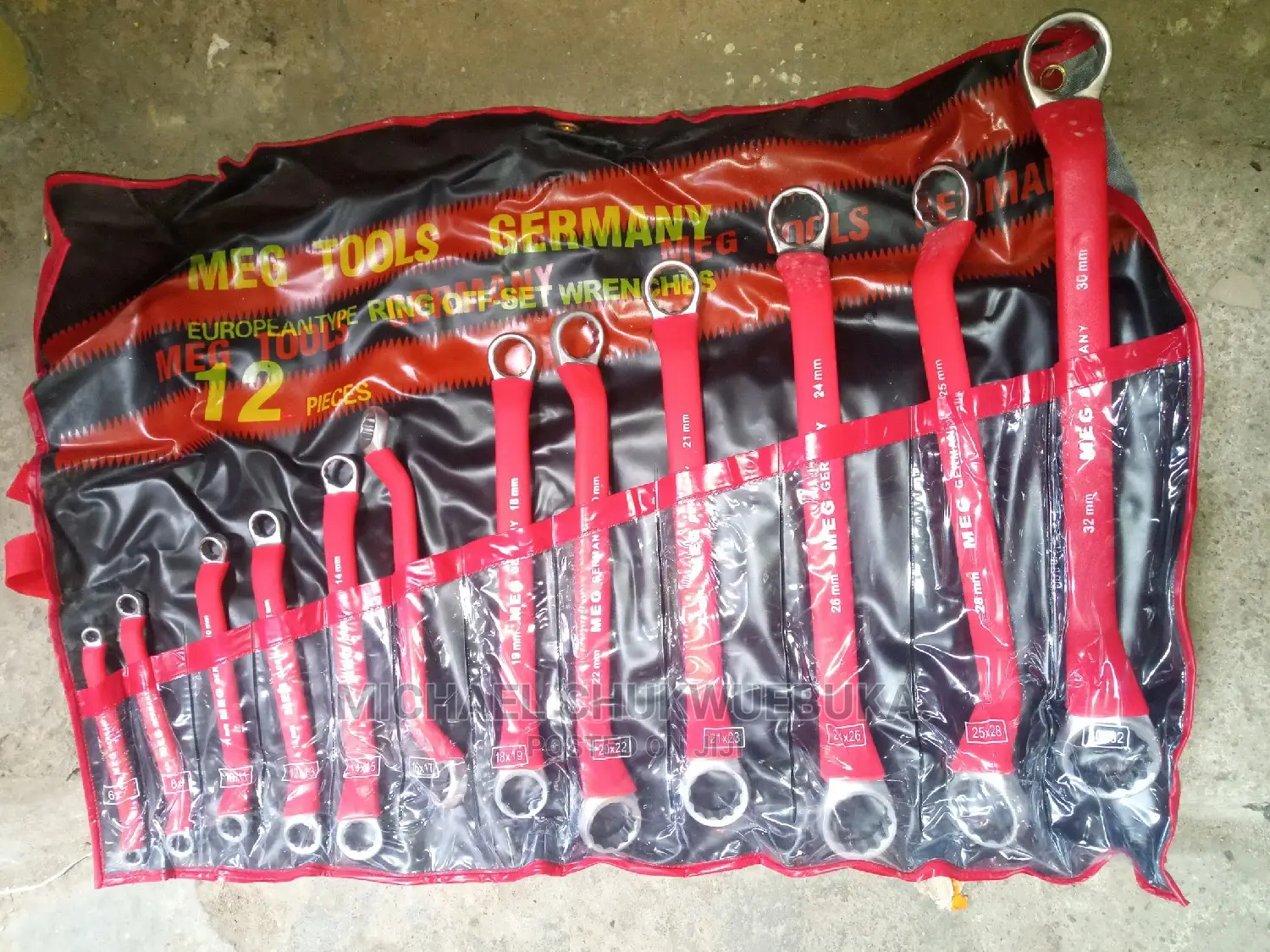 8-32 Electrical Off Ring Spanner Set
