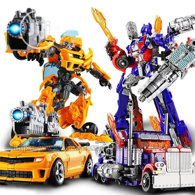 Transformation Movie Toys Boy Cool Plastic Robot Car Action