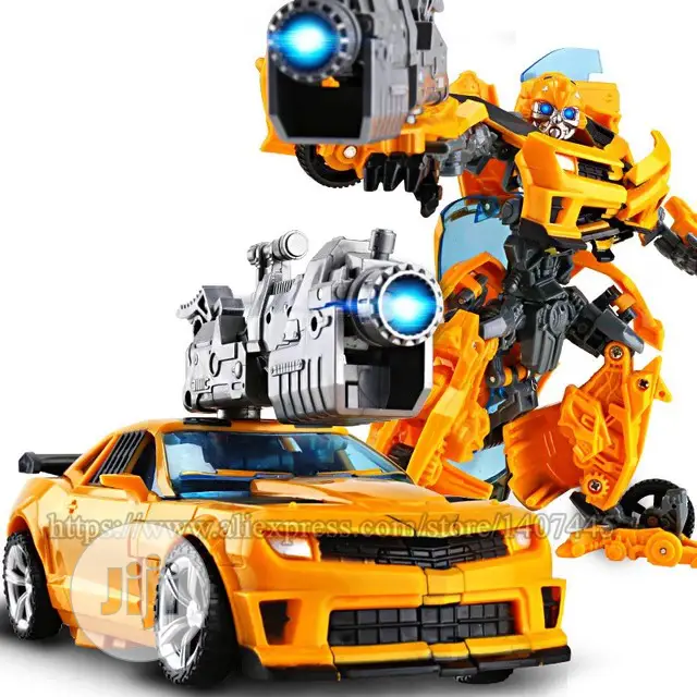 Transformation Movie Toys Boy Cool Plastic Robot Car Action