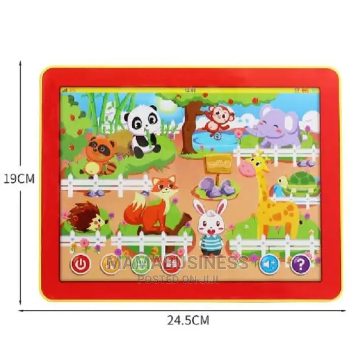 English Smart Learning Rabbit Zoo Kids Educational Tablet