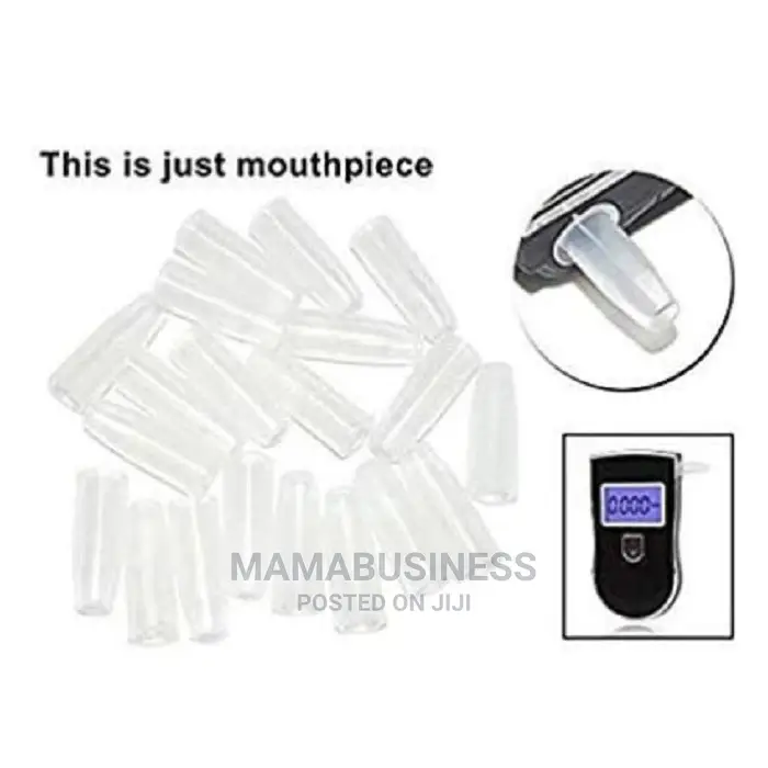 Alcohol Tester Breathalyzer Mouthpieces - 15 Piece