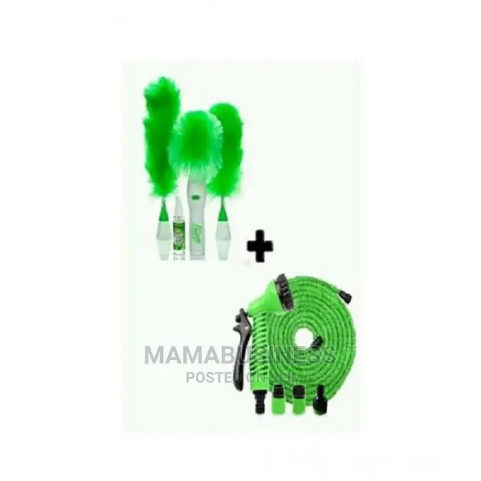 Go Duster Wet and Dry Duster Cleaner Wand + 50ft Magic Hose