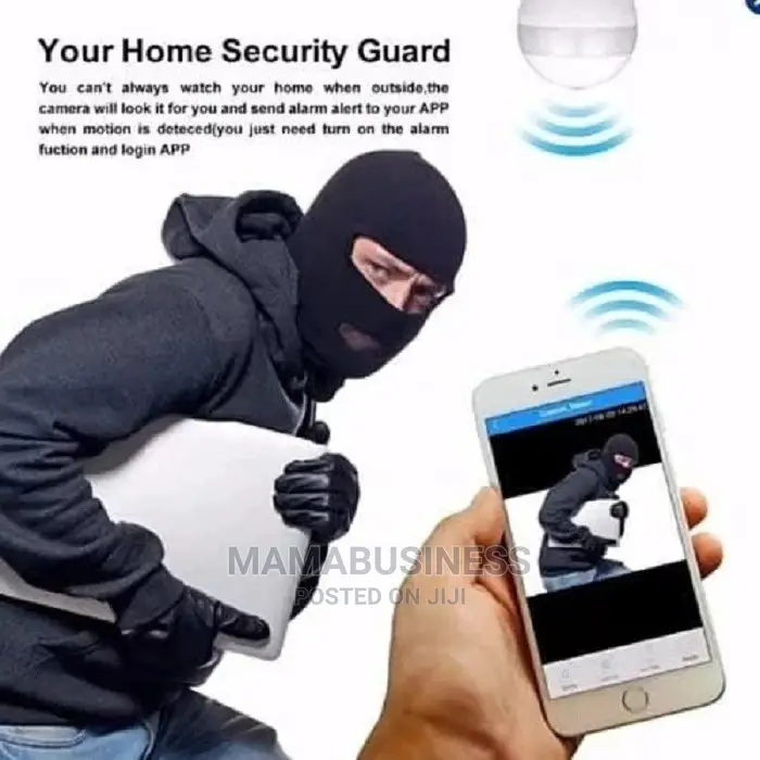 Smart WIFI Spy Camera Light Bulb