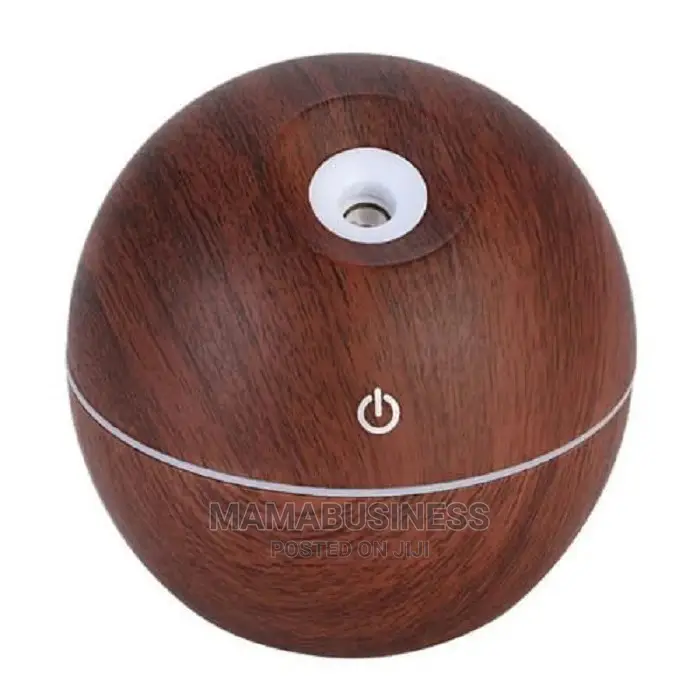 Color Changing LED Ultrasonic Aroma Humidifier - Round