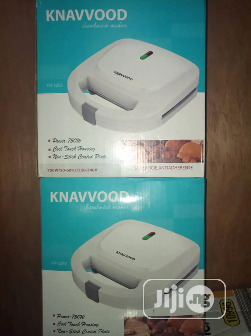 Knavvood Original 2 Portion Sandwich Grill Toaster.