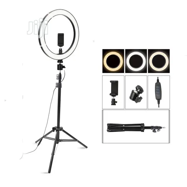 26cm/10inch LED Selfie Ring Light Dimmable LED