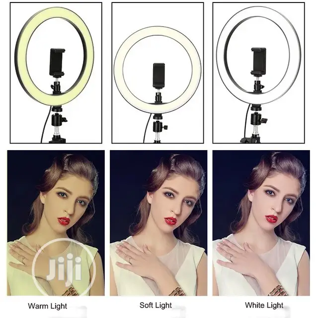 26cm/10inch LED Selfie Ring Light Dimmable LED
