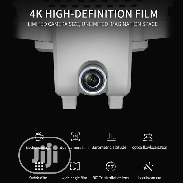 Mini GPS Drone With Wifi FPV 4K HD Dual Camera Quadcopter