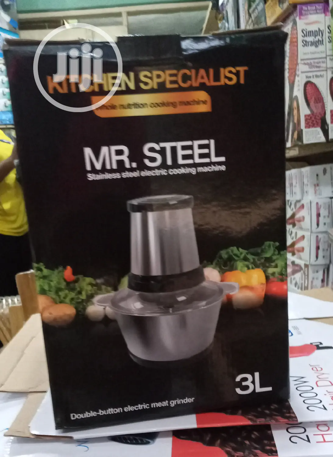 Stainless Electric Yam Pounder 3L