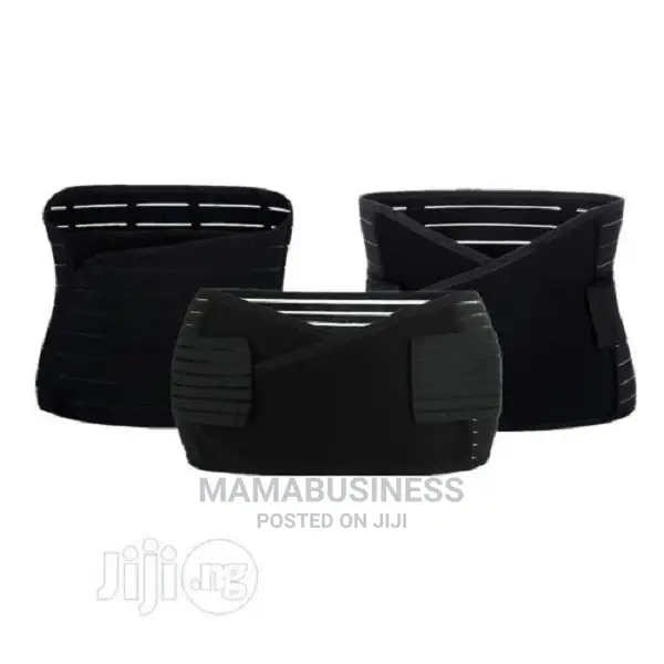 3 in 1 Postpartum Belly Support Recovery Belt Shaper - Black