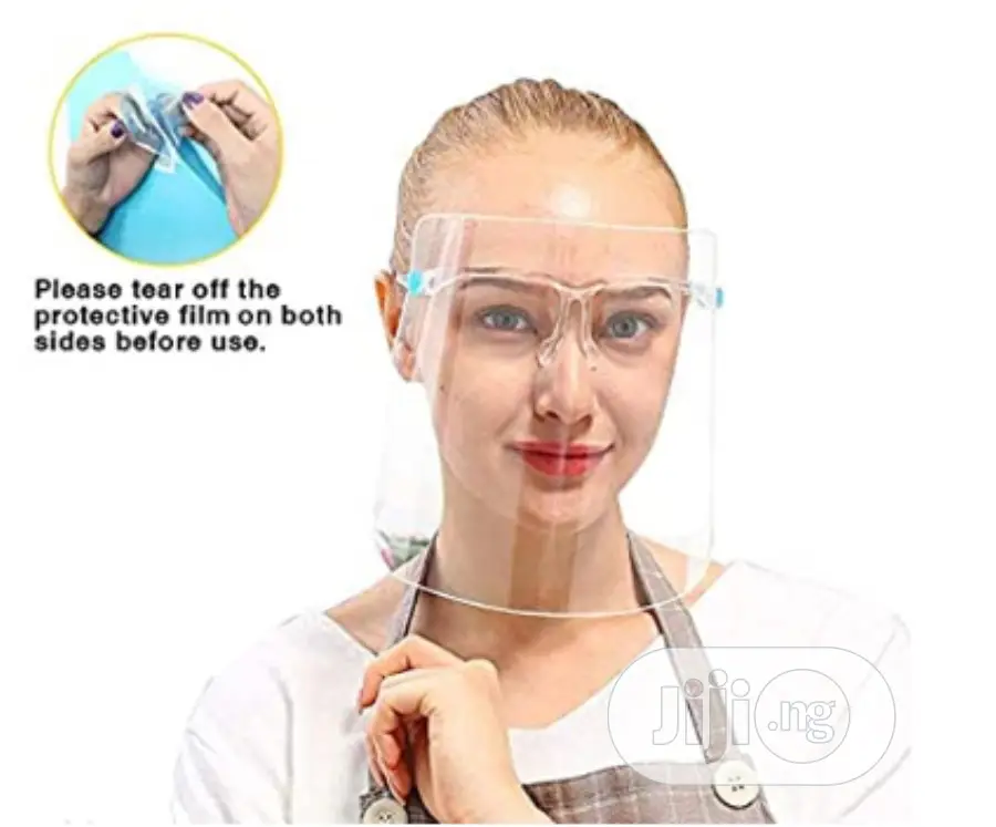 Face Shield With Glass