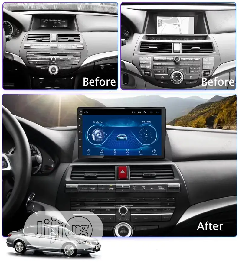 Android for Honda Accord Head Unit Stereo Multimedia Bluet