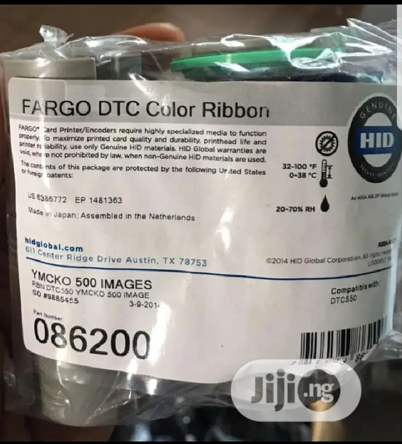 Fargo Dtc550 Ribbon