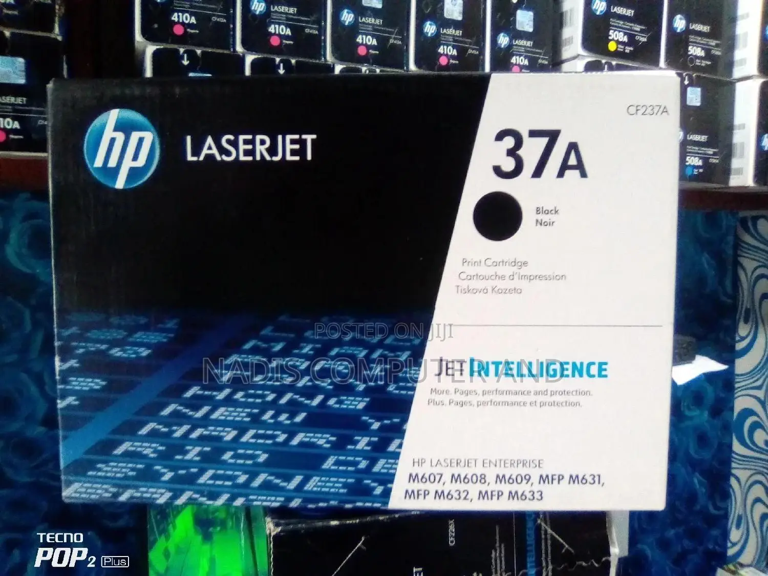 HP 37A Laserjet Toner Cartridge
