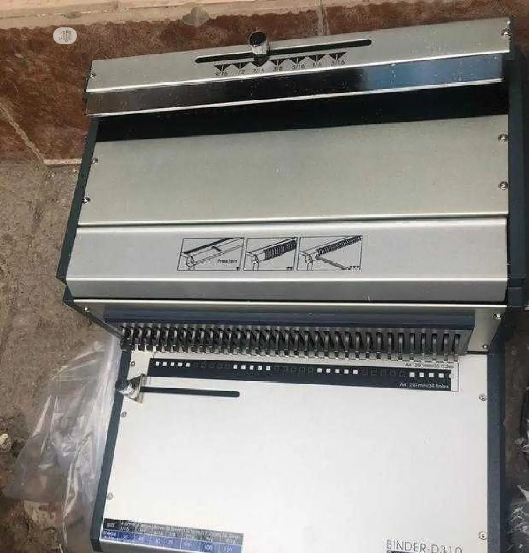 Heavy Duty Double Wire Binding Machine