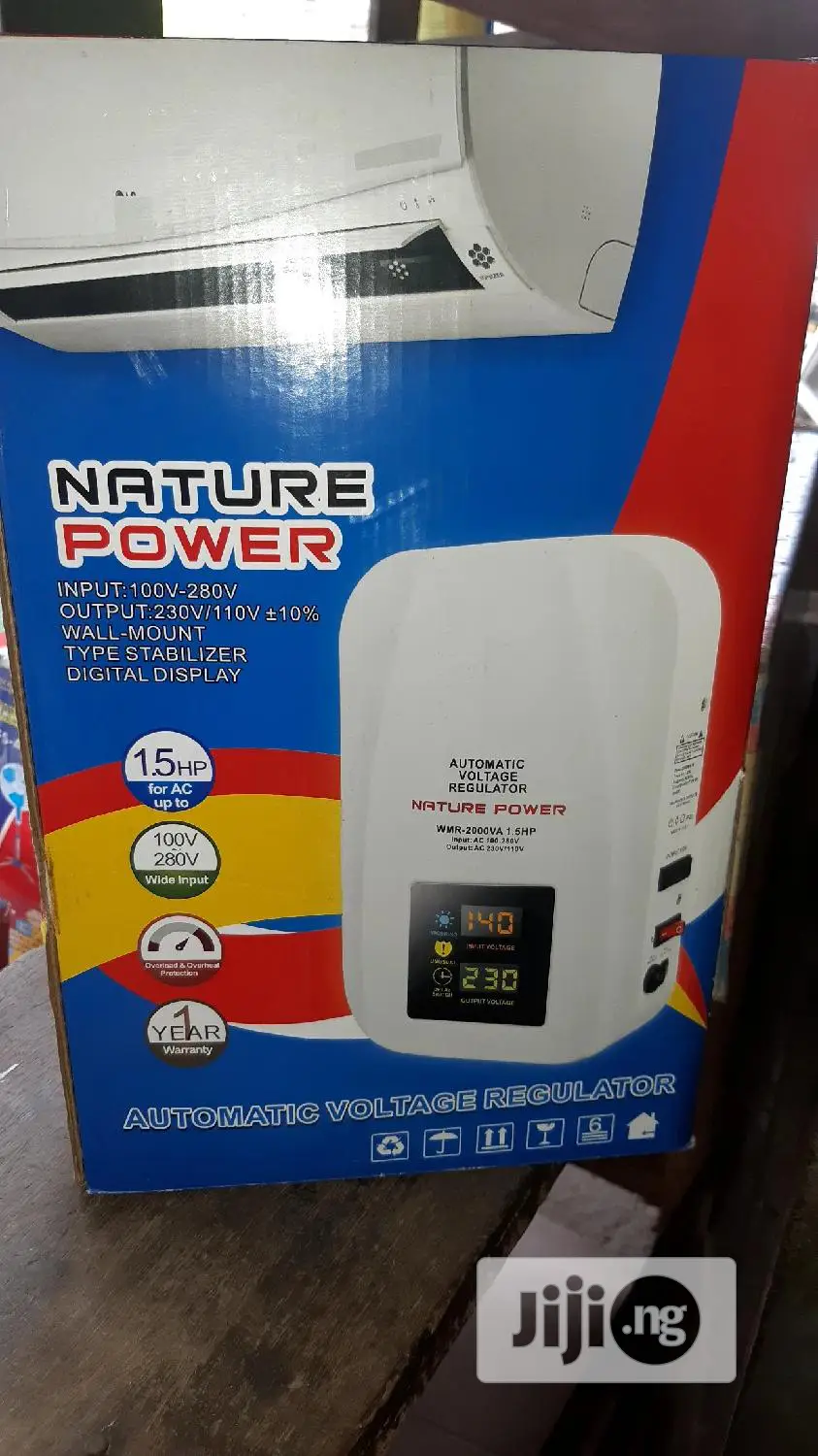 2000W Nature Power Wallmount Stabilizer