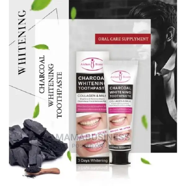 Aichun Beauty 3 Days Whitening Charcoal Whitening Toothpaste