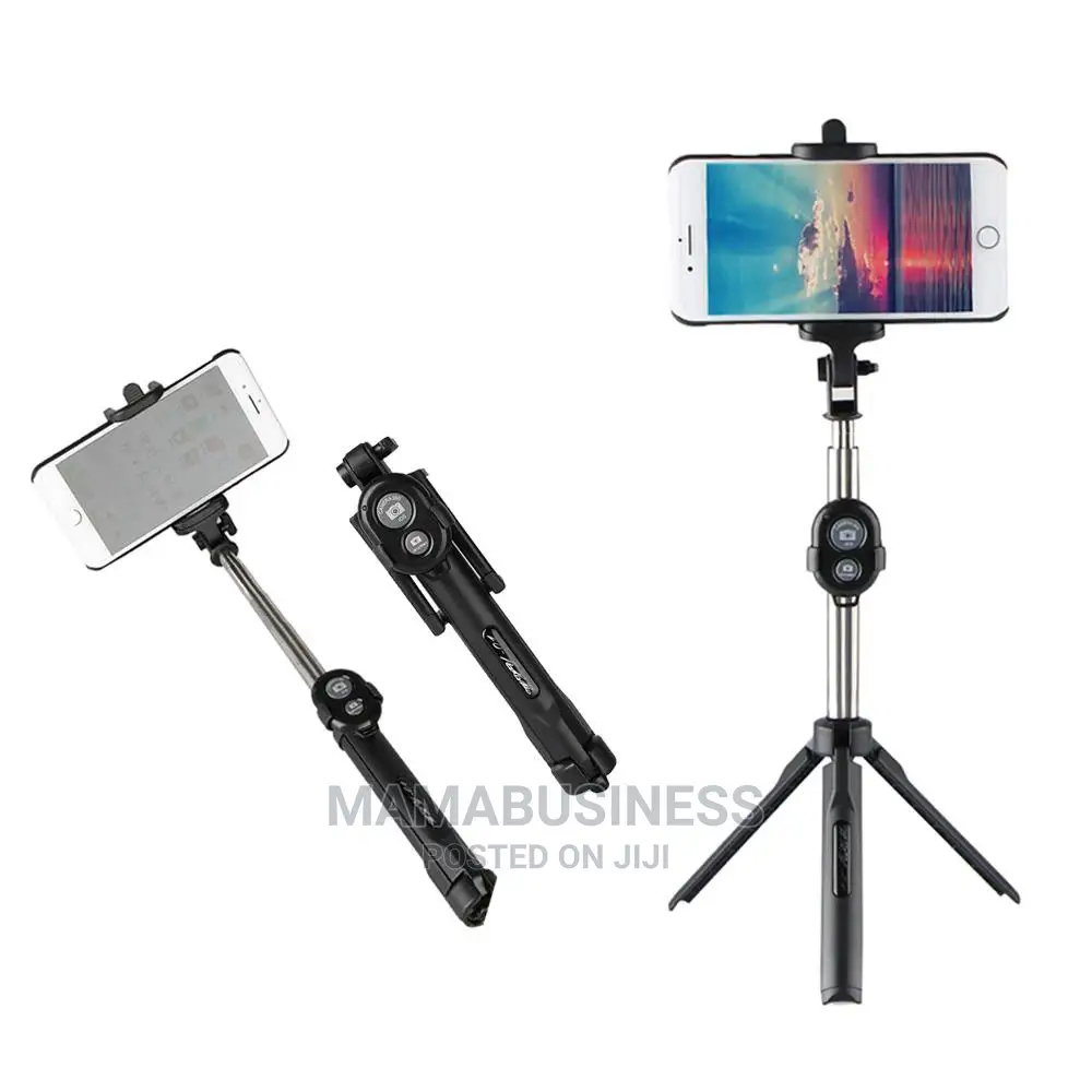 Tripod Selfie Stick + Free Bluetooth Remote Shutter