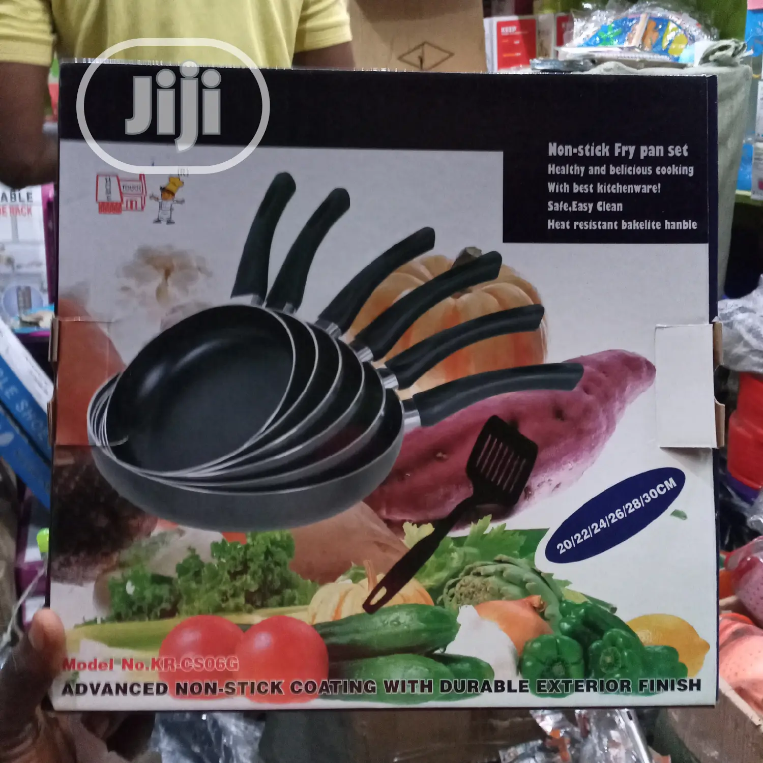 6 Sets Non Stick Fry Pans