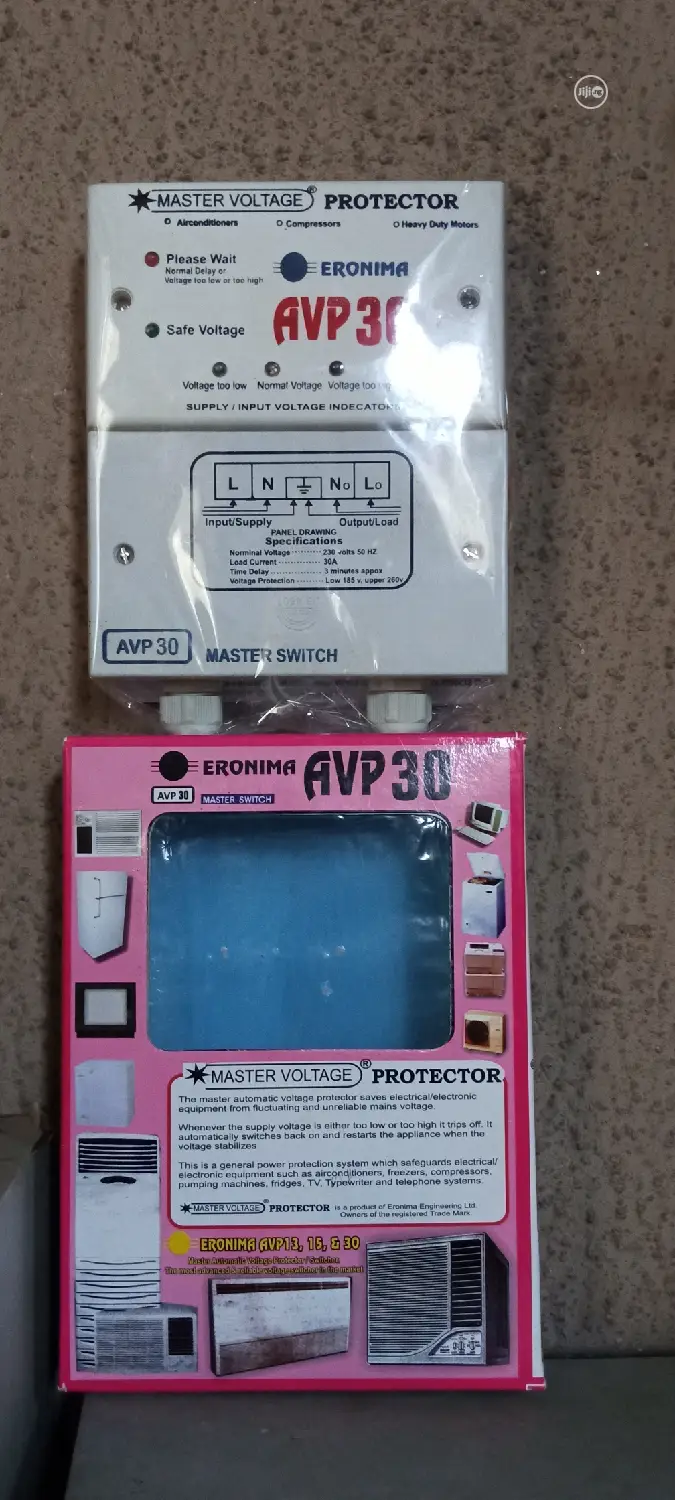 Avp 30amps Master Voltage Protector Heavy Duty Motor