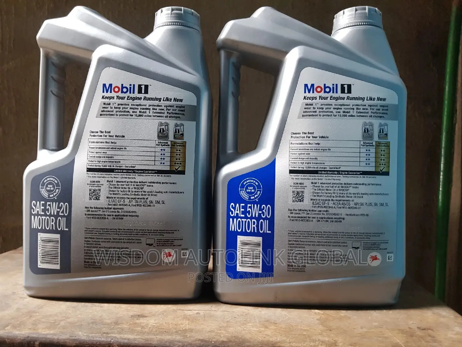Mobil 1 Engine Oil 5litres 0w-20,5w-30,5w-20 0w-40 Etc