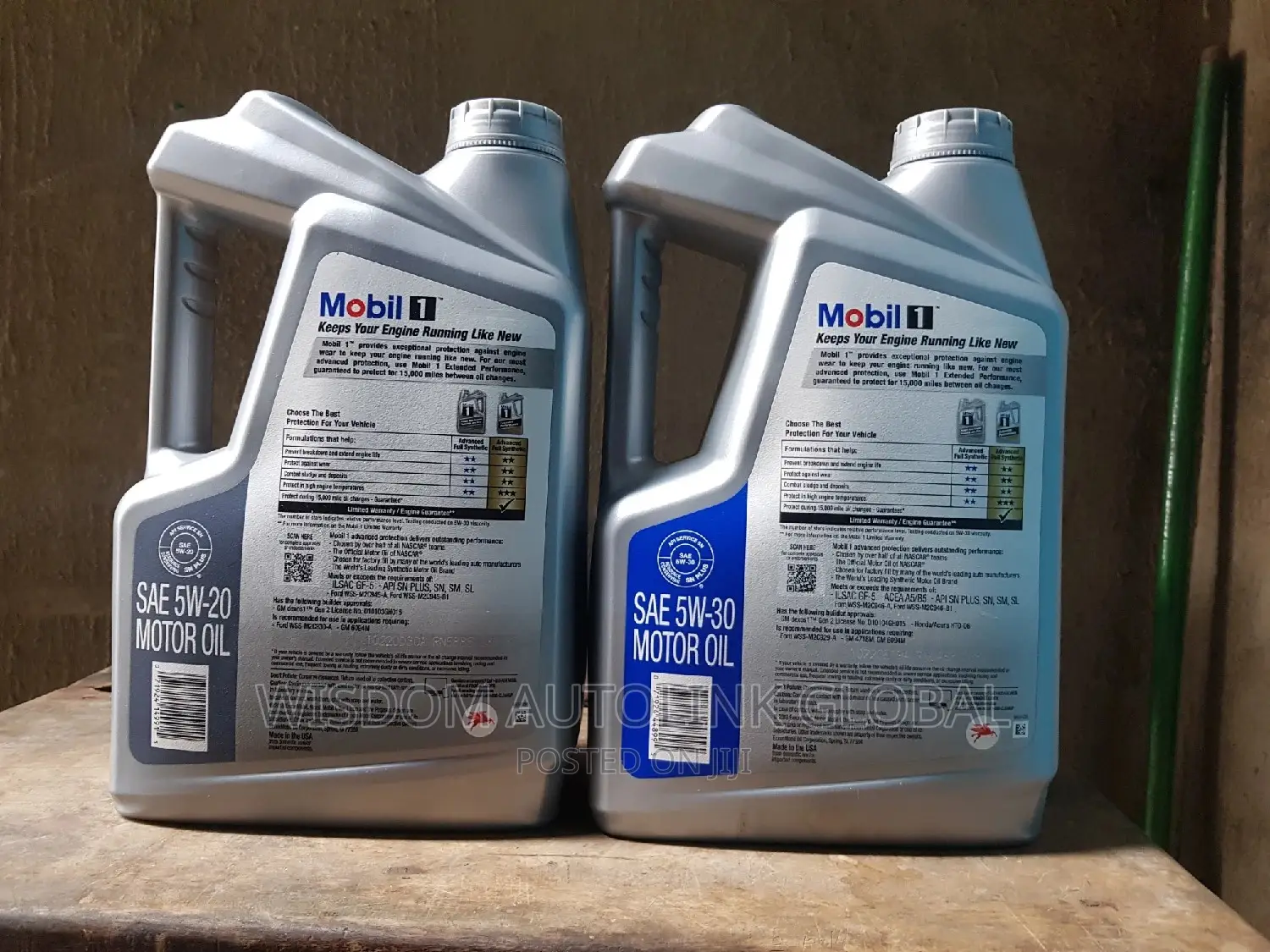 Mobil 1 Engine Oil 5litres 0w-20,5w-30,5w-20 0w-40 Etc