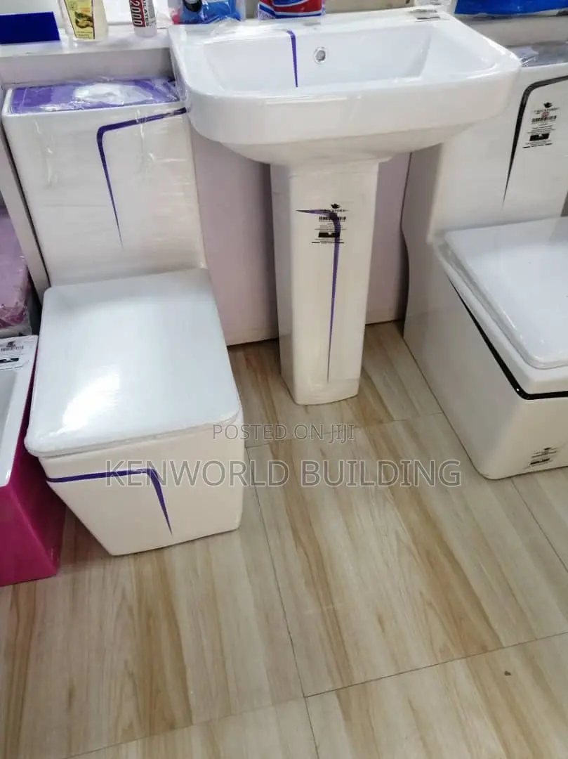 Quality Toilet Seat and Basin Set