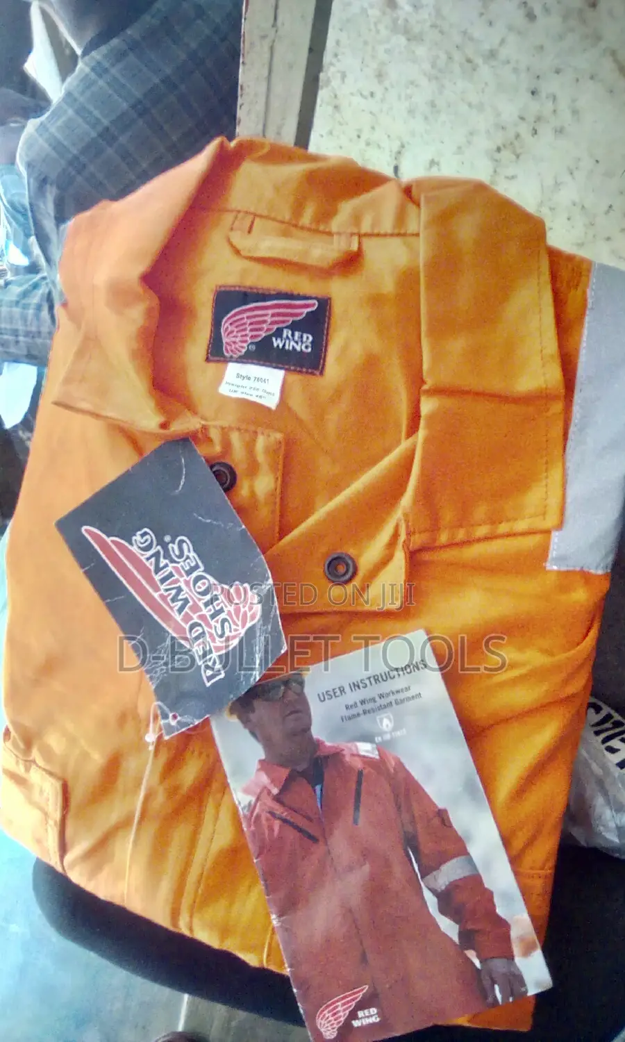 Red Wings Fire Coverall